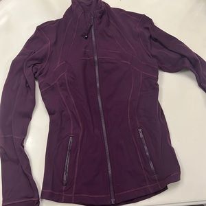 Lululemon purple/maroon running jacket